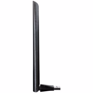 placa de retea wireless DLink DWA-172 USB 2.0, AC600, dual band, antena externa, 150Mbps, 2.4GHz