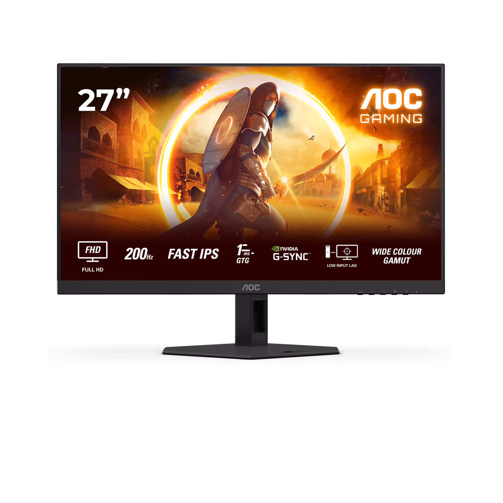 Monitor gaming AOC 27" 27G4HRE
